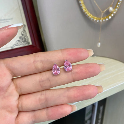 [LoveMore Jewelry]Ornate Water Drop Shape Earrings
