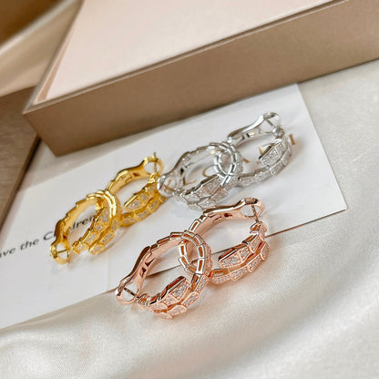 [LoveMore Jewelry]SERPENTI EARRINGS DIAMOND