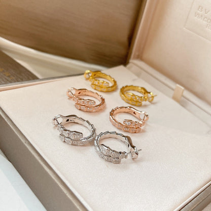 [LoveMore Jewelry]SERPENTI EARRINGS DIAMOND