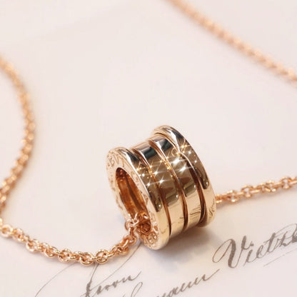 [LoveMore Jewelry]ZERO 1 PINK GOLD NECKLACE
