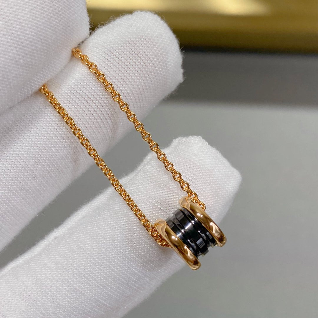 [LoveMore Jewelry]ZERO 1 CERAMIC MINI NECKLACE