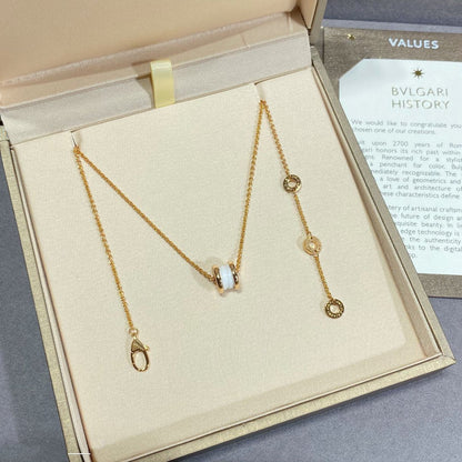 [LoveMore Jewelry]ZERO 1 CERAMIC MINI NECKLACE
