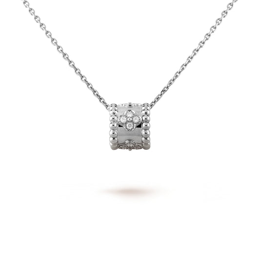 [LoveMore Jewelry]PERLEE PEDANT SIVLER DIAMOND NECKLACE