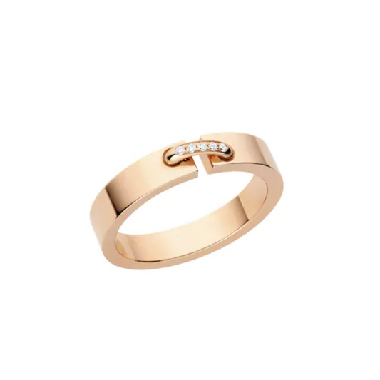 [LoveMore Jewelry]ALLIANCE LIENS VIDENCE DIAMOND 4MM RING