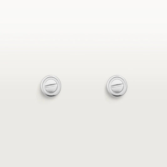 [LoveMore Jewelry]LOVE EARRINGS SILVER 10MM