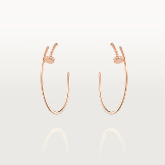 [LoveMore Jewelry]JUSTE EARRINGS DIAMONDS 1.8MM