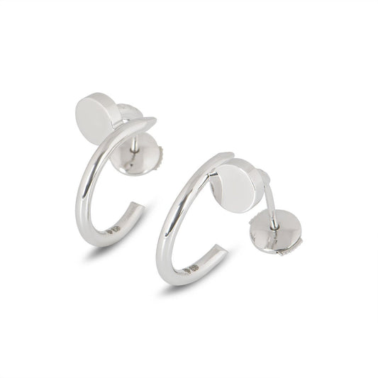 [LoveMore Jewelry]JUSTE EARRINGS SILVER