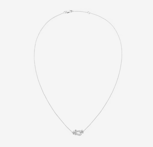 [LoveMore Jewelry]FORCE 10 DIAMOND SILVER NECKLACE MINI MODEL