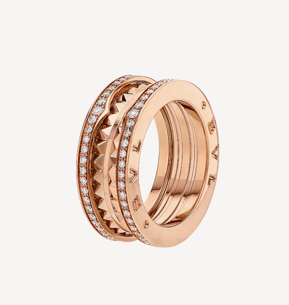[LoveMore Jewelry]ZERO 1 ROCK DIAMOND PINK GOLD