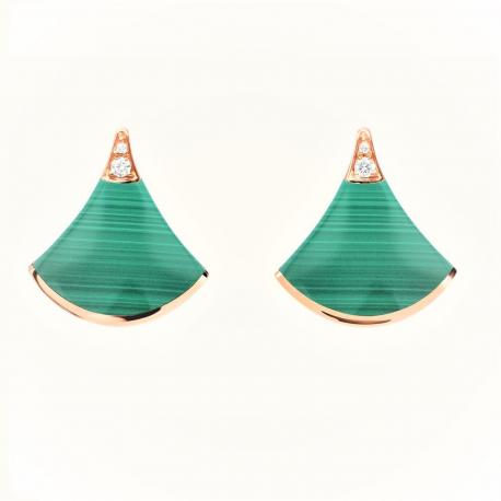 [LoveMore Jewelry]DIVAS DREAM EARRINGS PINK GOLD